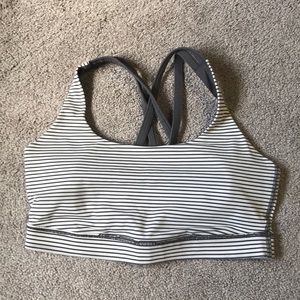 Lululemon energy bra striped
